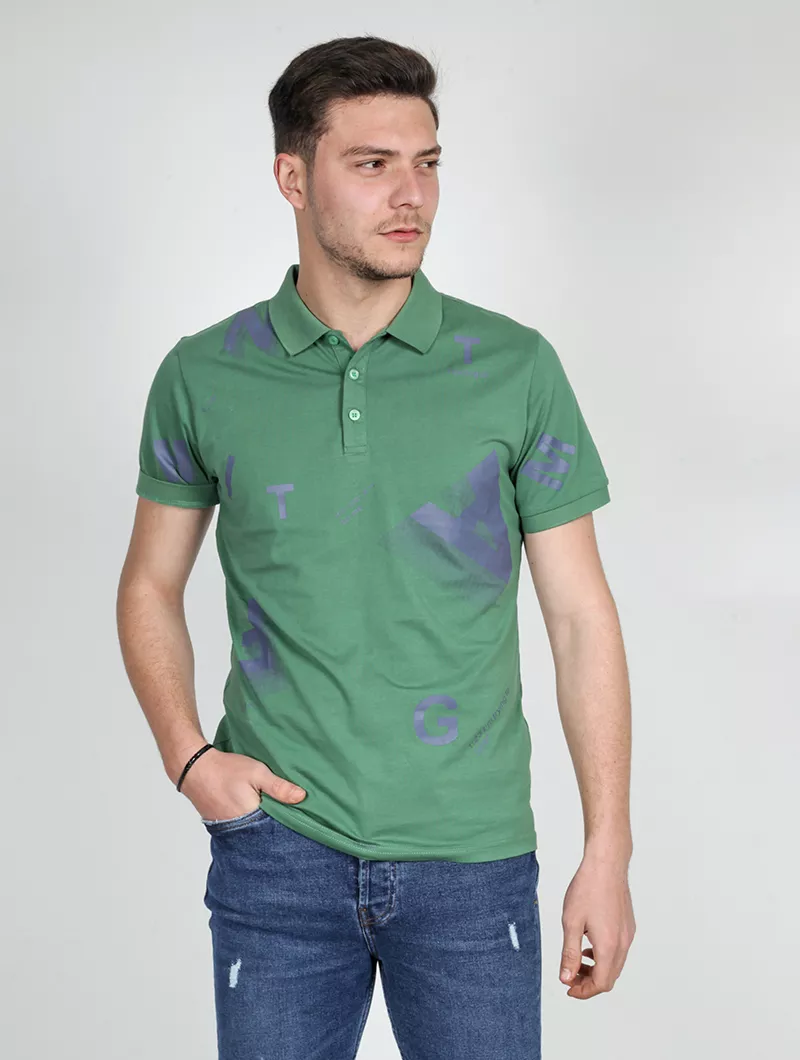 Polo imprimé